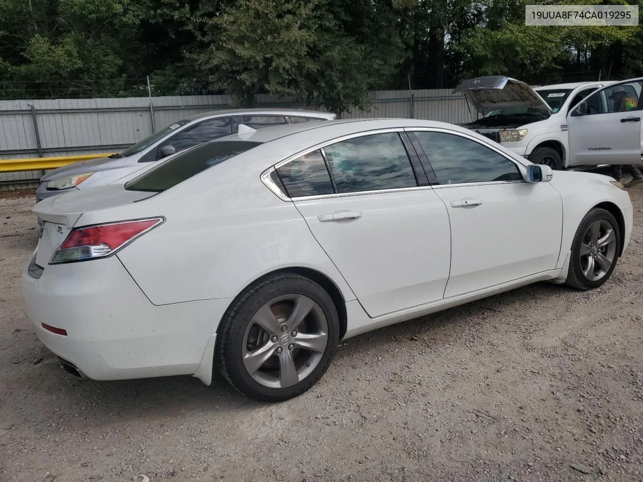 2012 Acura Tl VIN: 19UUA8F74CA019295 Lot: 74473934