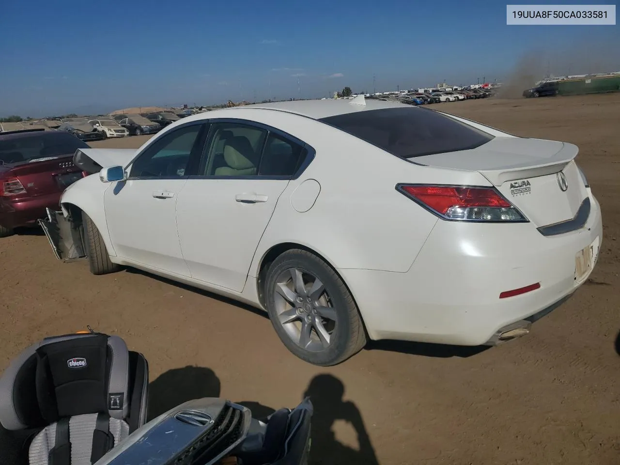 2012 Acura Tl VIN: 19UUA8F50CA033581 Lot: 74669934