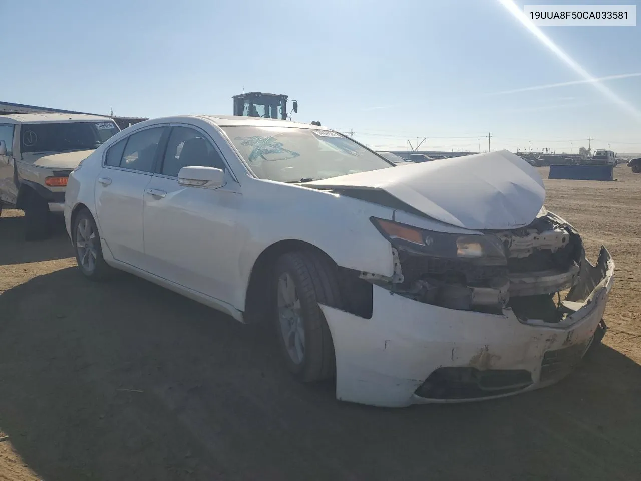 2012 Acura Tl VIN: 19UUA8F50CA033581 Lot: 74669934