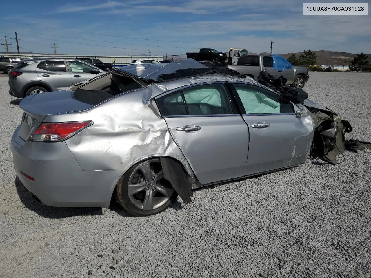 2012 Acura Tl VIN: 19UUA8F70CA031928 Lot: 74809244