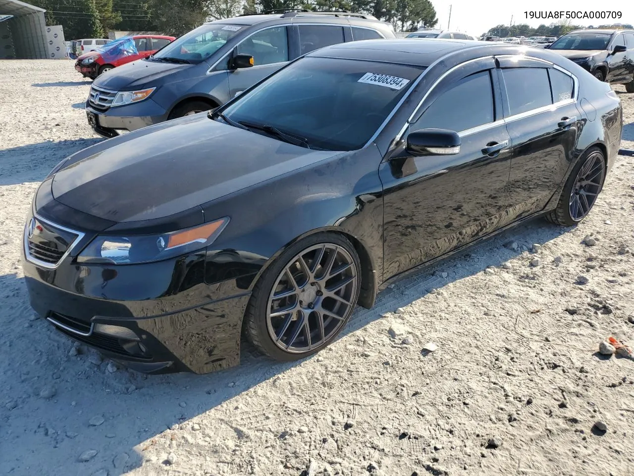 2012 Acura Tl VIN: 19UUA8F50CA000709 Lot: 75308394