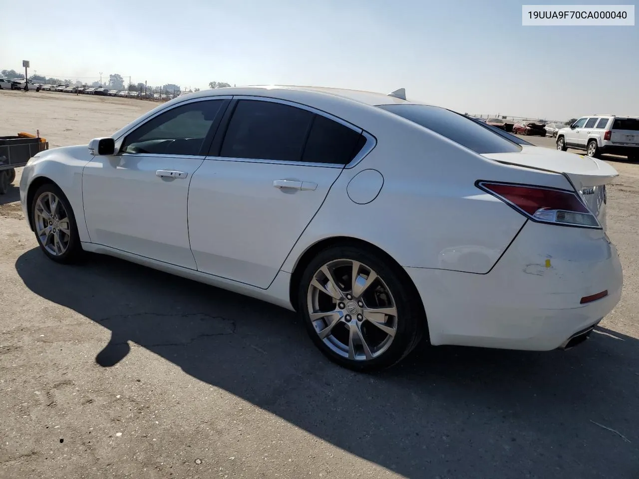 2012 Acura Tl VIN: 19UUA9F70CA000040 Lot: 75672704