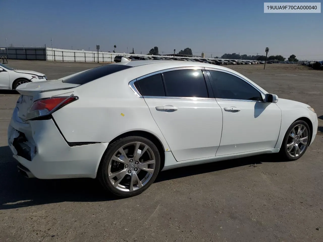 2012 Acura Tl VIN: 19UUA9F70CA000040 Lot: 75672704