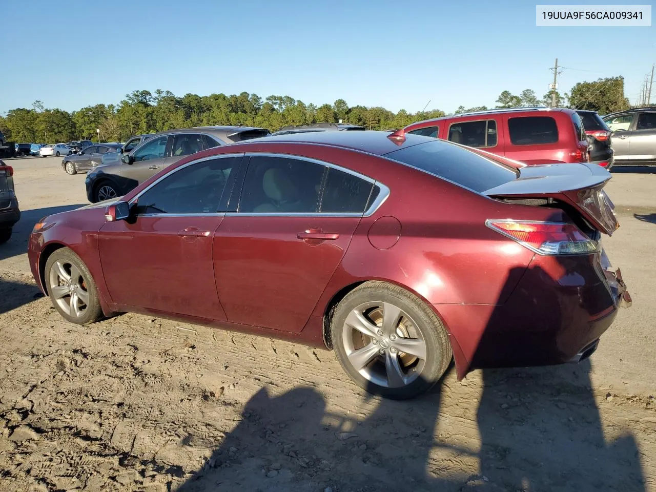 2012 Acura Tl VIN: 19UUA9F56CA009341 Lot: 75742604