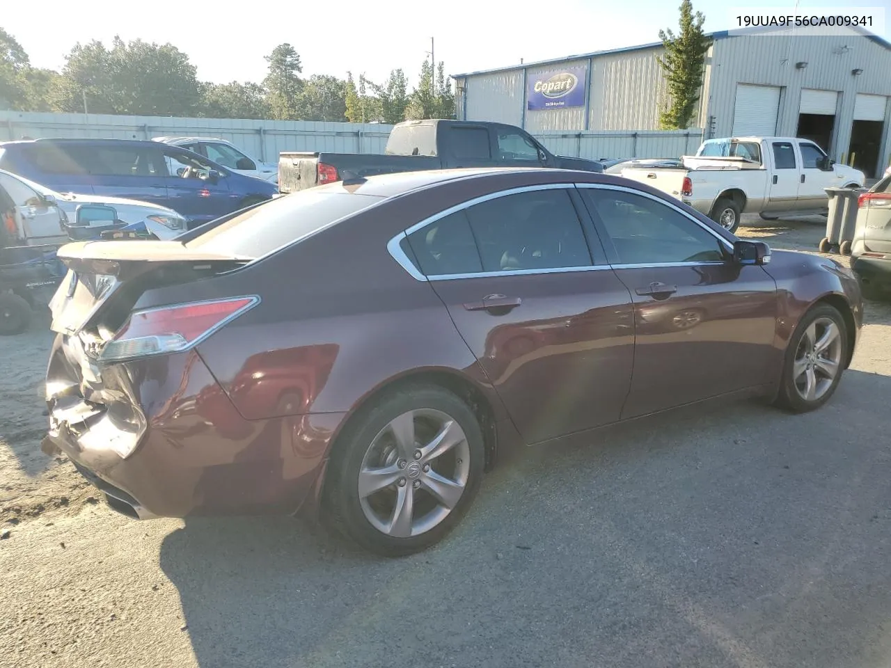 2012 Acura Tl VIN: 19UUA9F56CA009341 Lot: 75742604