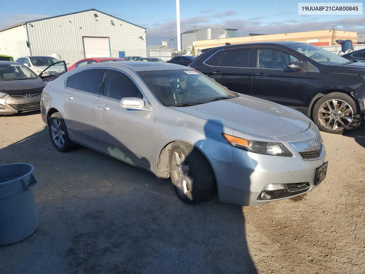 2012 Acura Tl VIN: 19UUA8F21CA800845 Lot: 76014114