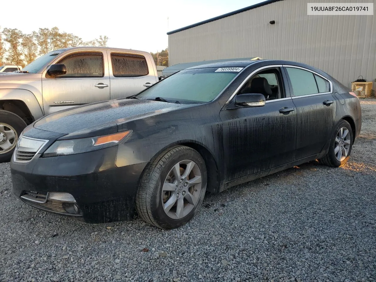 2012 Acura Tl VIN: 19UUA8F26CA019741 Lot: 76039904