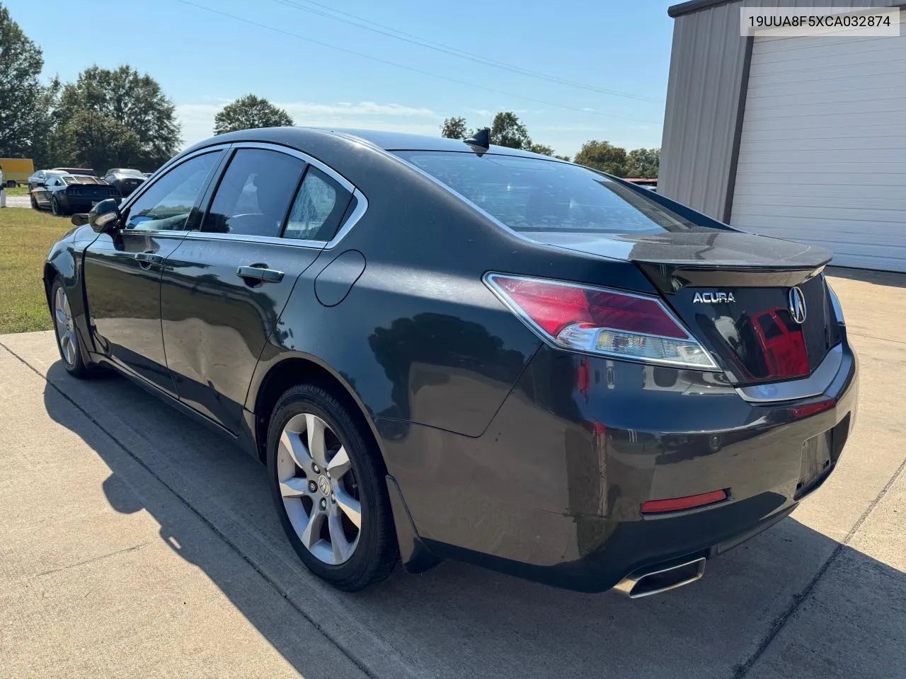 2012 Acura Tl VIN: 19UUA8F5XCA032874 Lot: 76101594