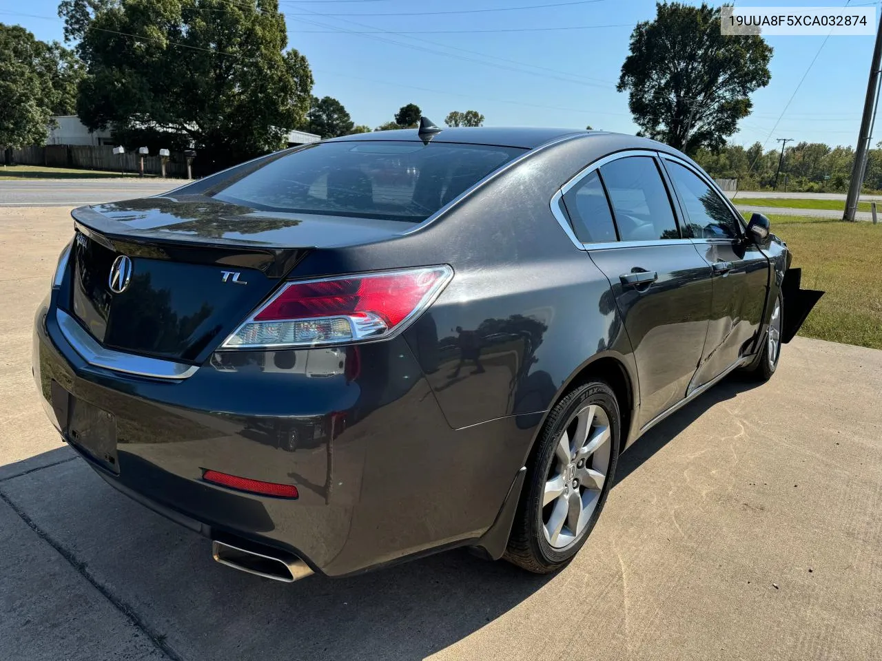 2012 Acura Tl VIN: 19UUA8F5XCA032874 Lot: 76101594