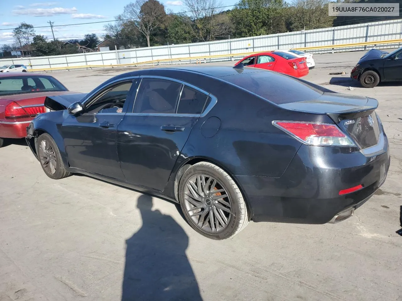 2012 Acura Tl VIN: 19UUA8F76CA020027 Lot: 76347904