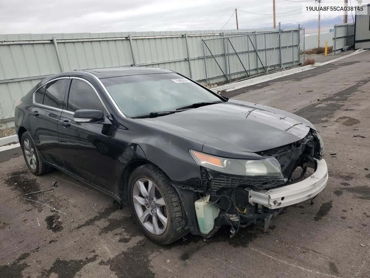 2012 Acura Tl VIN: 19UUA8F55CA038145 Lot: 76480054