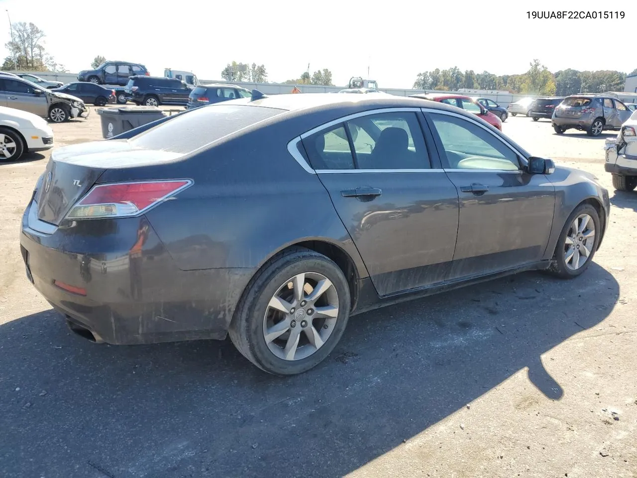 2012 Acura Tl VIN: 19UUA8F22CA015119 Lot: 76665264