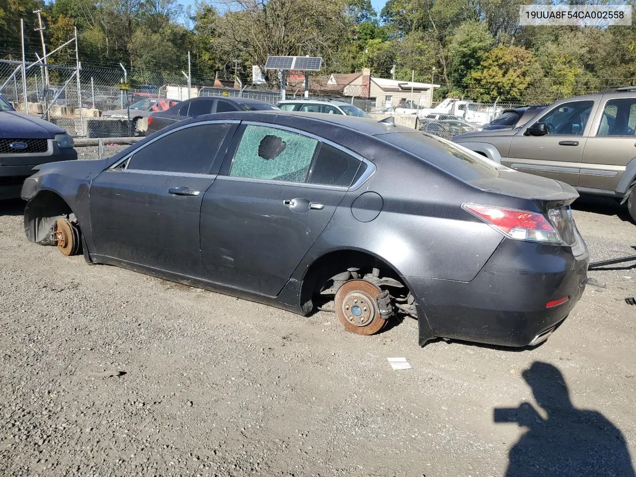 2012 Acura Tl VIN: 19UUA8F54CA002558 Lot: 76693684