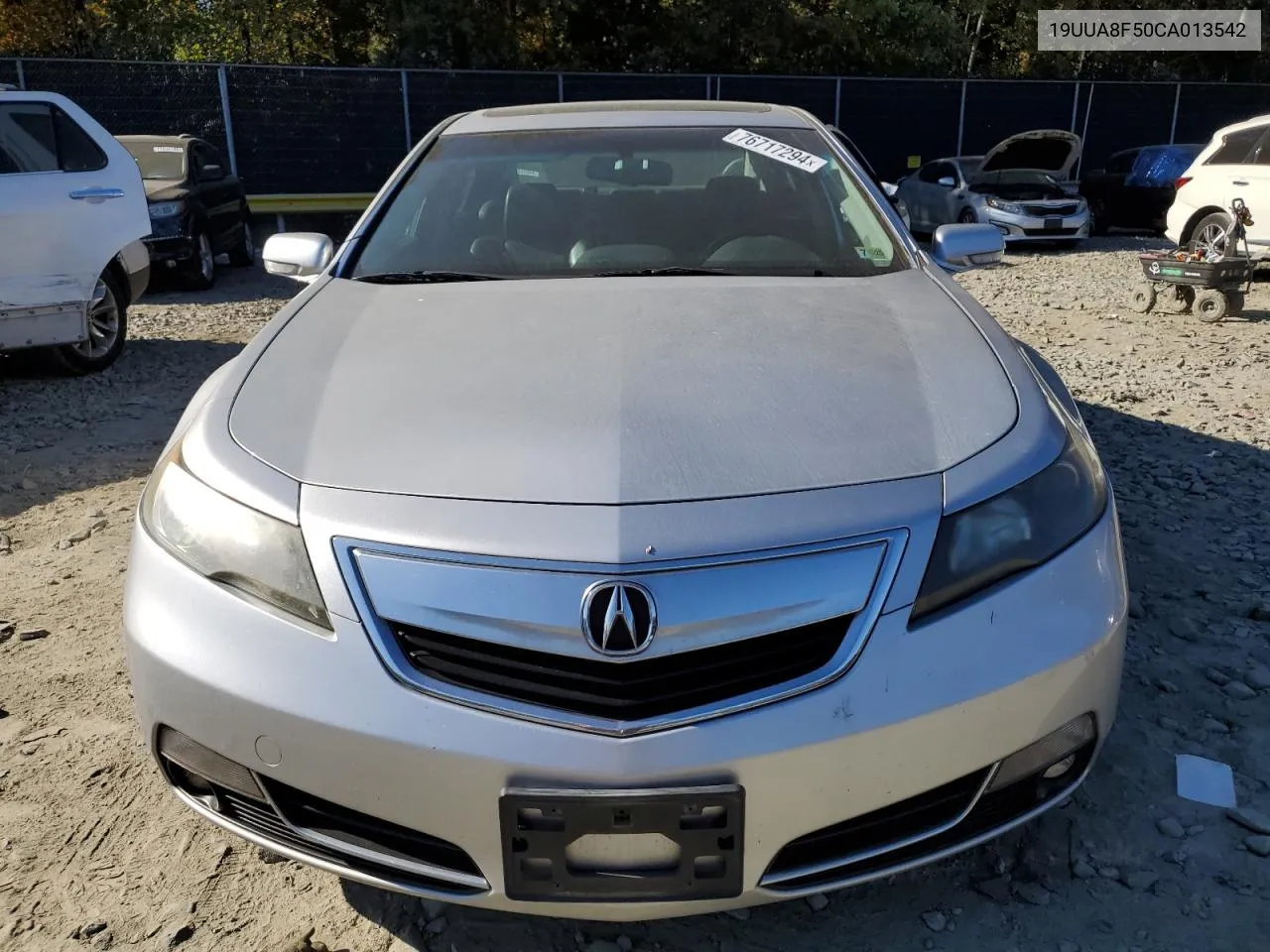 2012 Acura Tl VIN: 19UUA8F50CA013542 Lot: 76717294