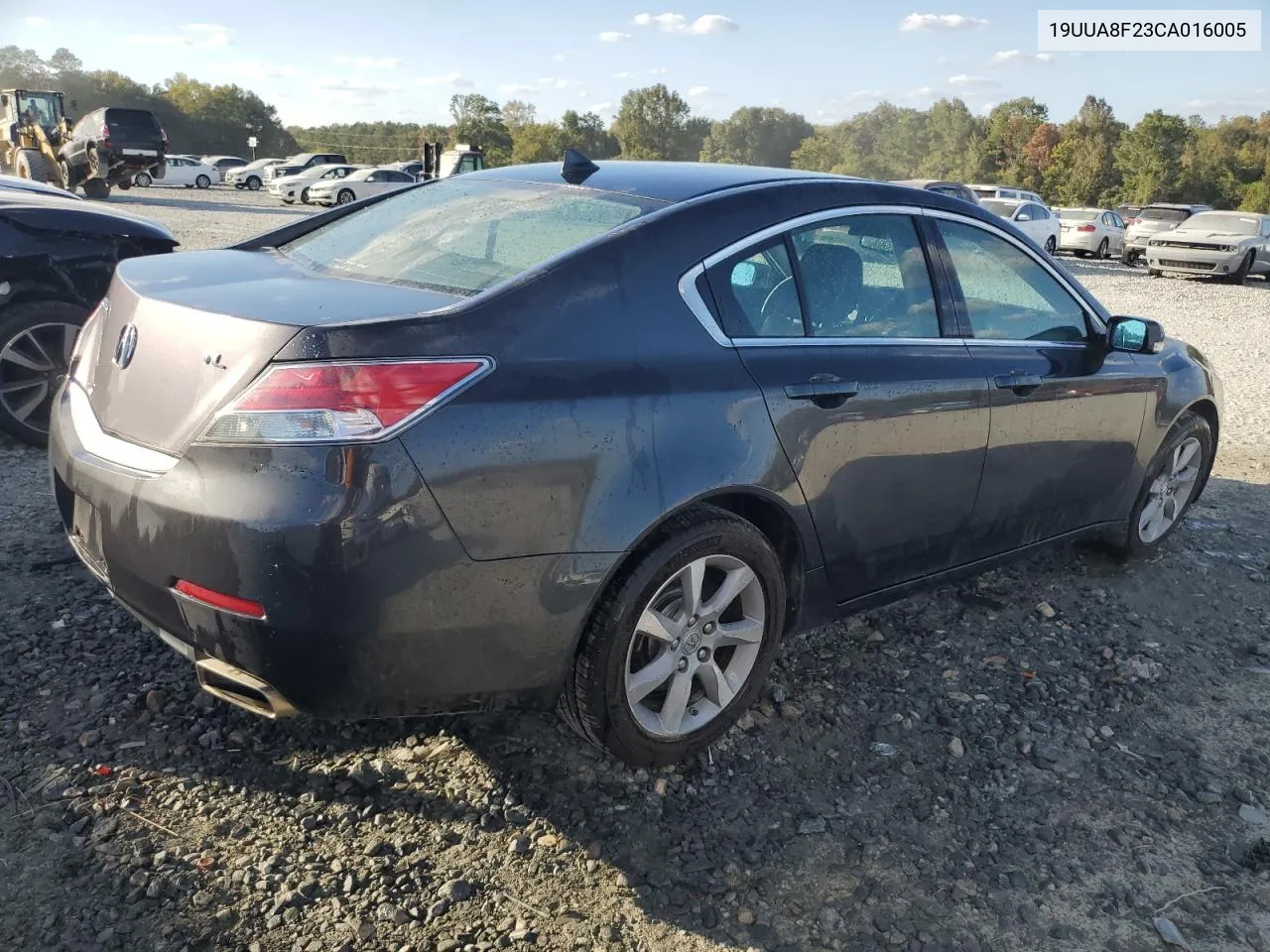 2012 Acura Tl VIN: 19UUA8F23CA016005 Lot: 76808214