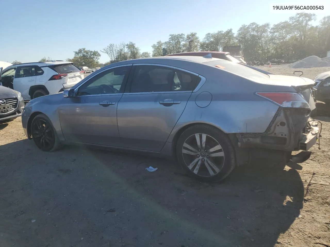 2012 Acura Tl VIN: 19UUA9F56CA000543 Lot: 76913774