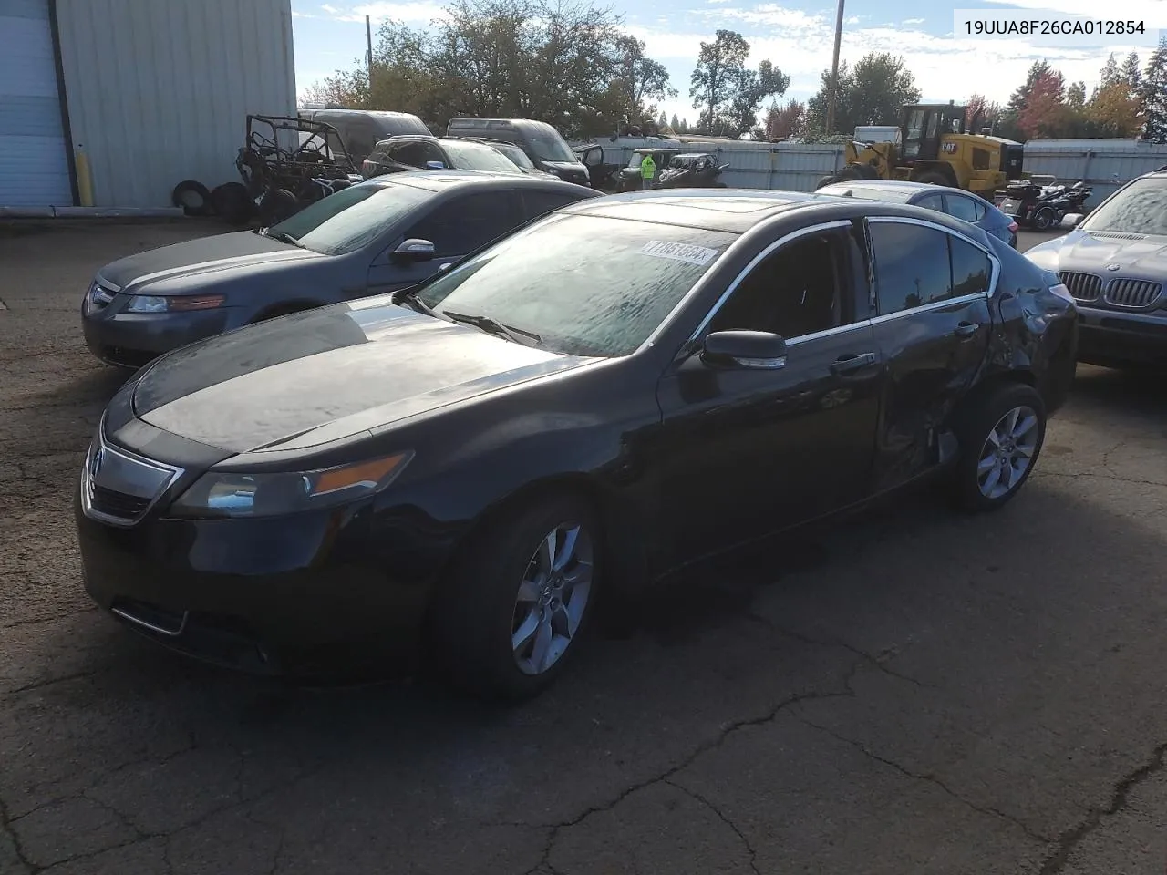 2012 Acura Tl VIN: 19UUA8F26CA012854 Lot: 77861564