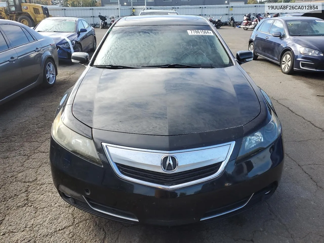 2012 Acura Tl VIN: 19UUA8F26CA012854 Lot: 77861564