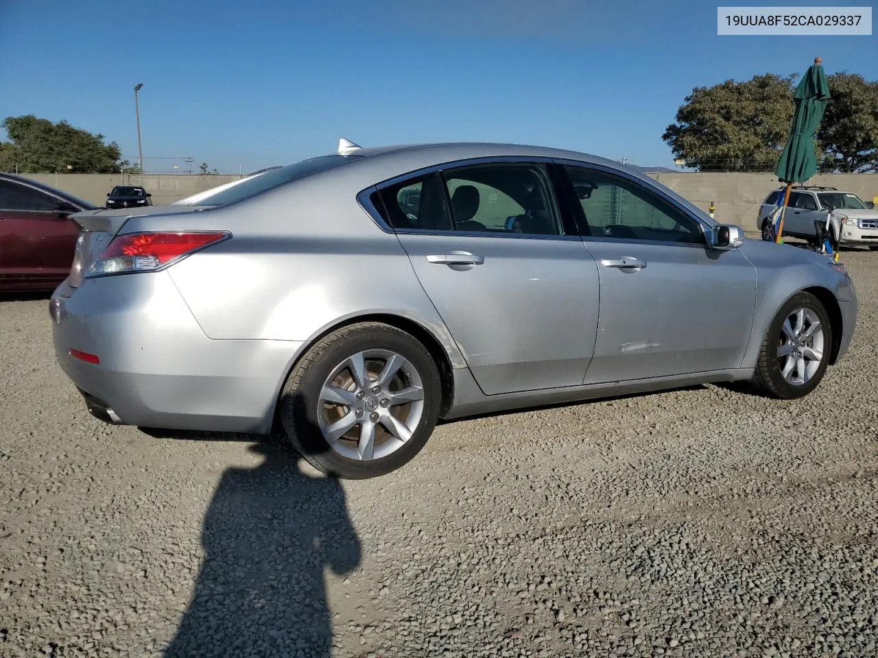 2012 Acura Tl VIN: 19UUA8F52CA029337 Lot: 78931574