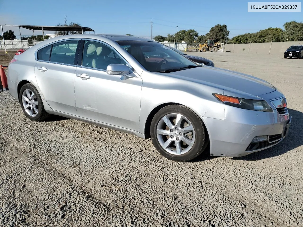 2012 Acura Tl VIN: 19UUA8F52CA029337 Lot: 78931574