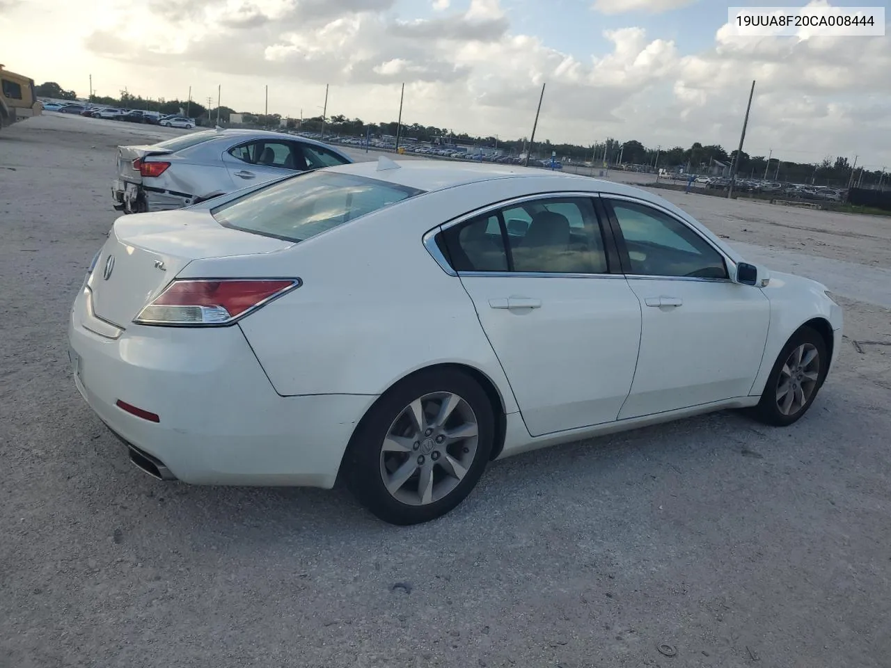 2012 Acura Tl VIN: 19UUA8F20CA008444 Lot: 78994564