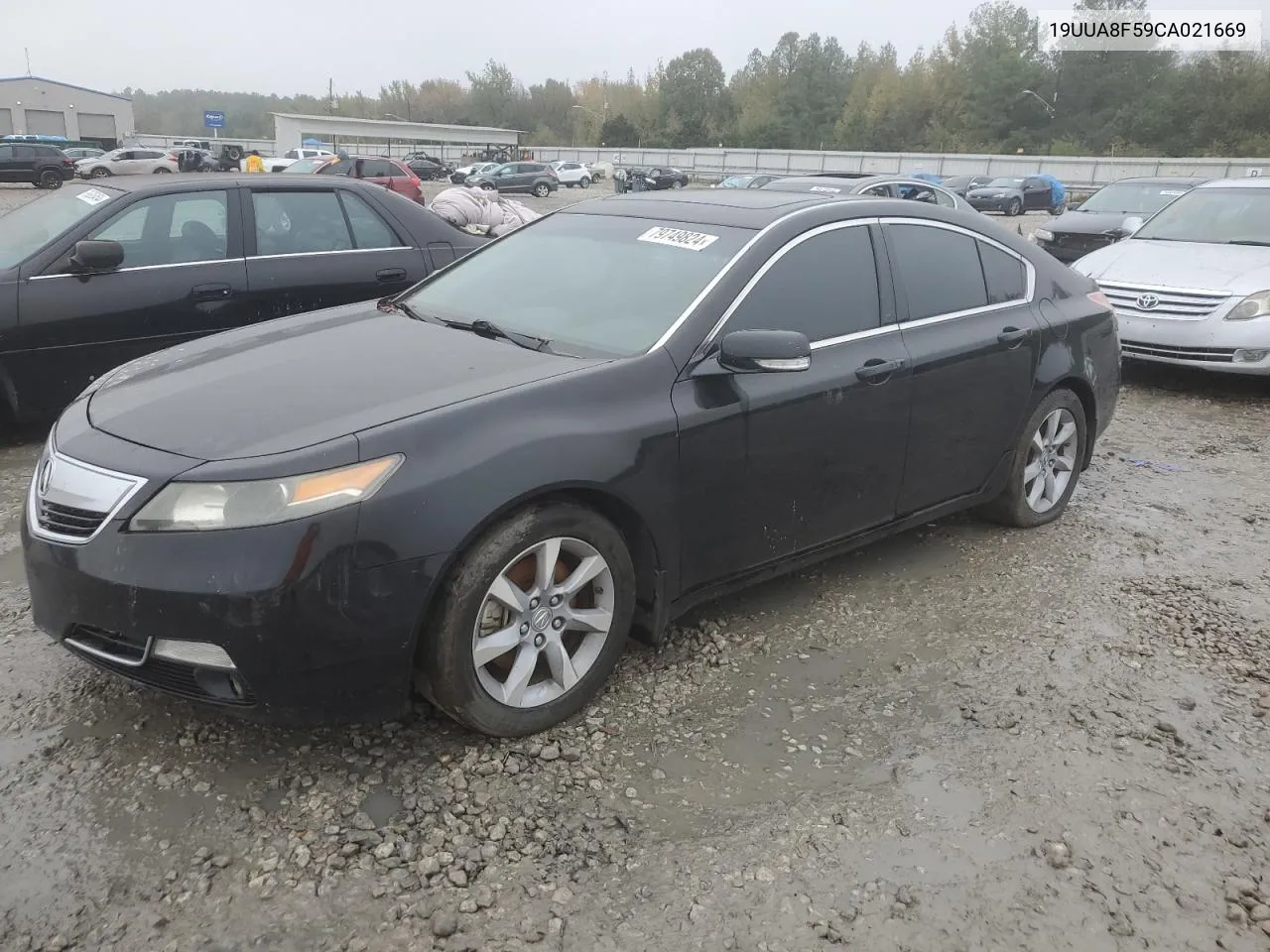 2012 Acura Tl VIN: 19UUA8F59CA021669 Lot: 79749824