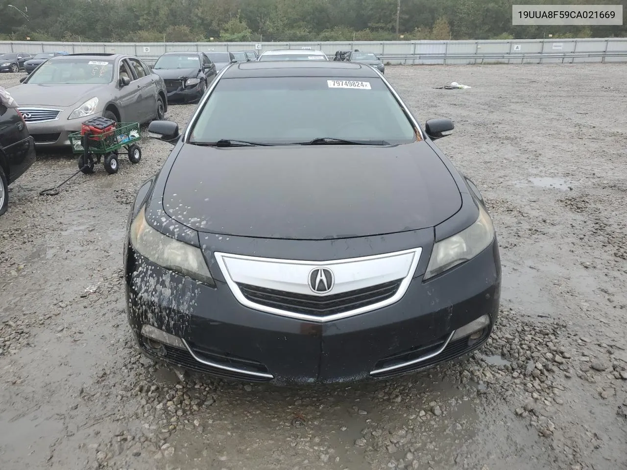 2012 Acura Tl VIN: 19UUA8F59CA021669 Lot: 79749824