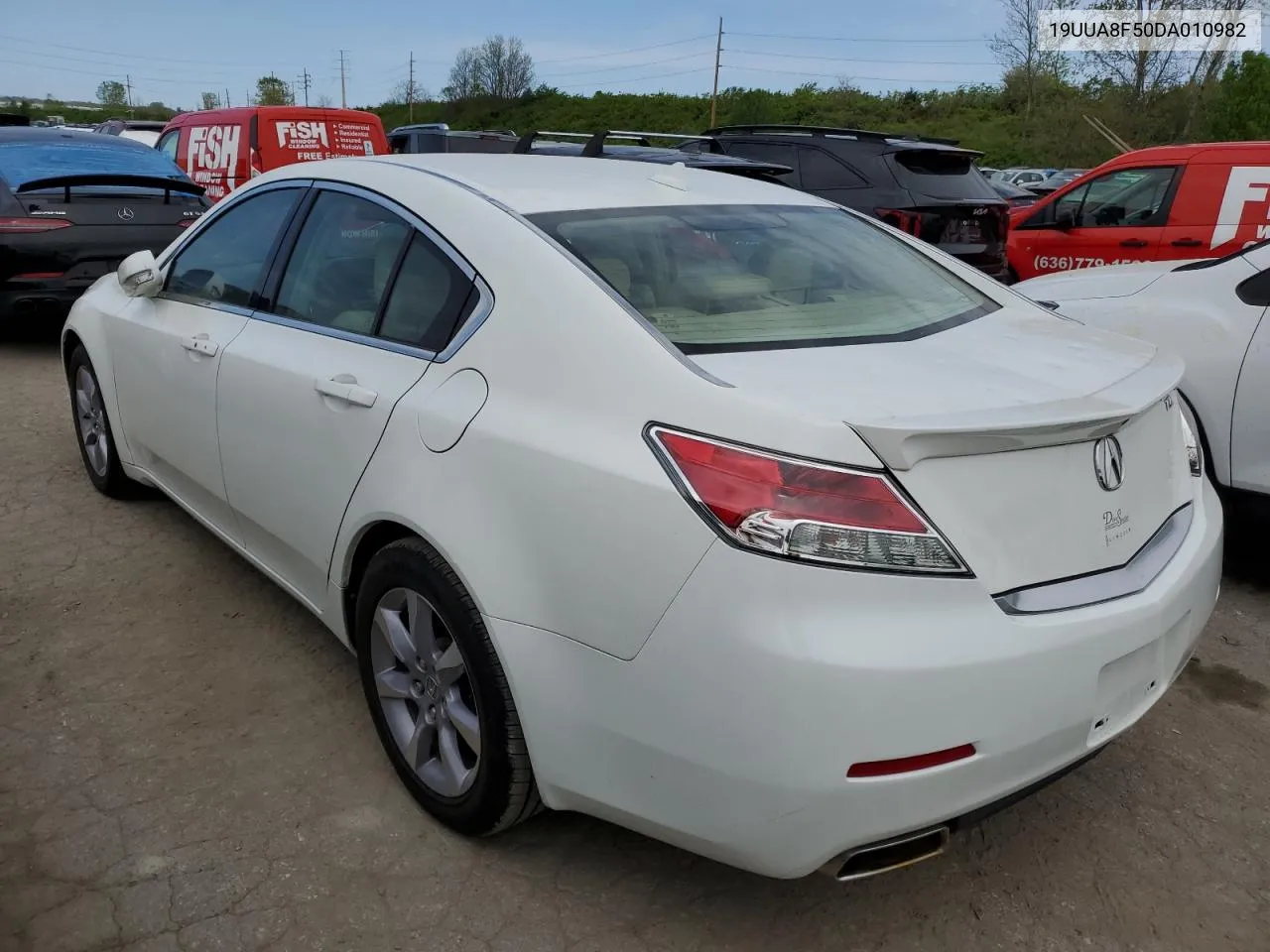 19UUA8F50DA010982 2013 Acura Tl Tech