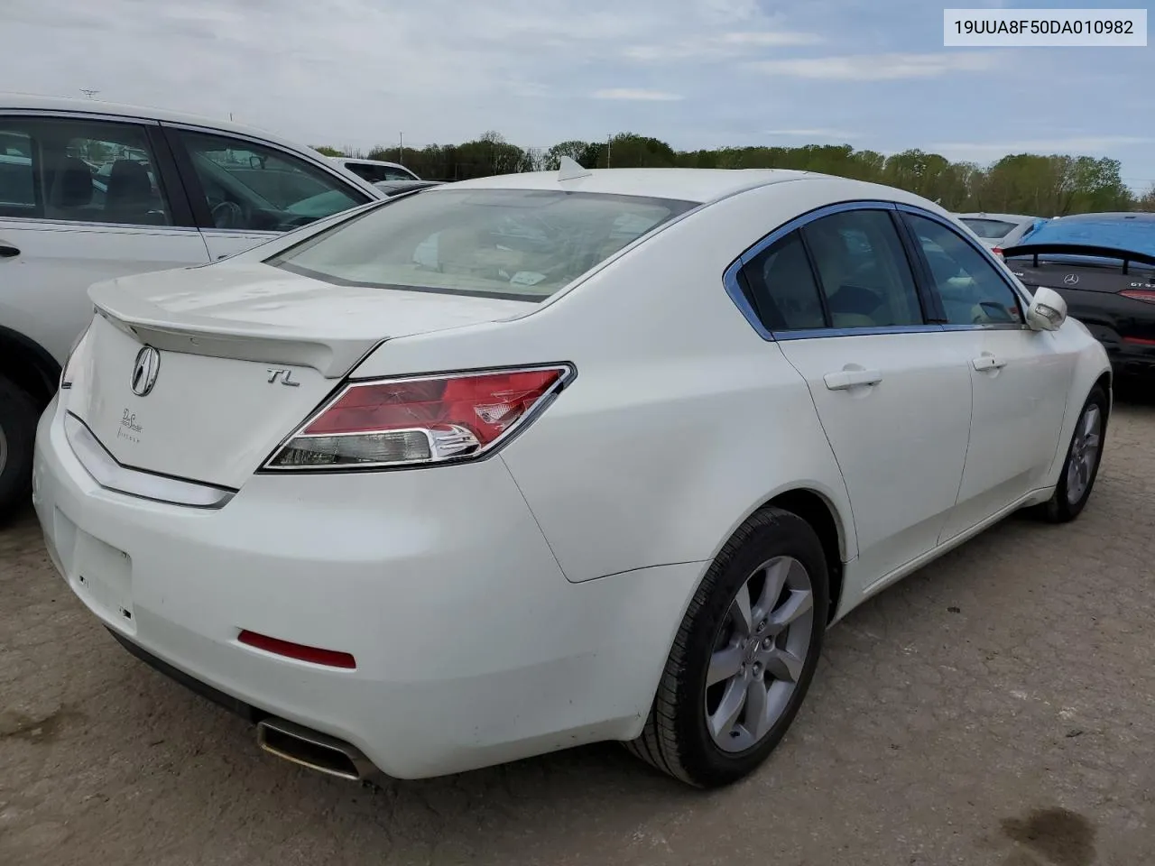 19UUA8F50DA010982 2013 Acura Tl Tech