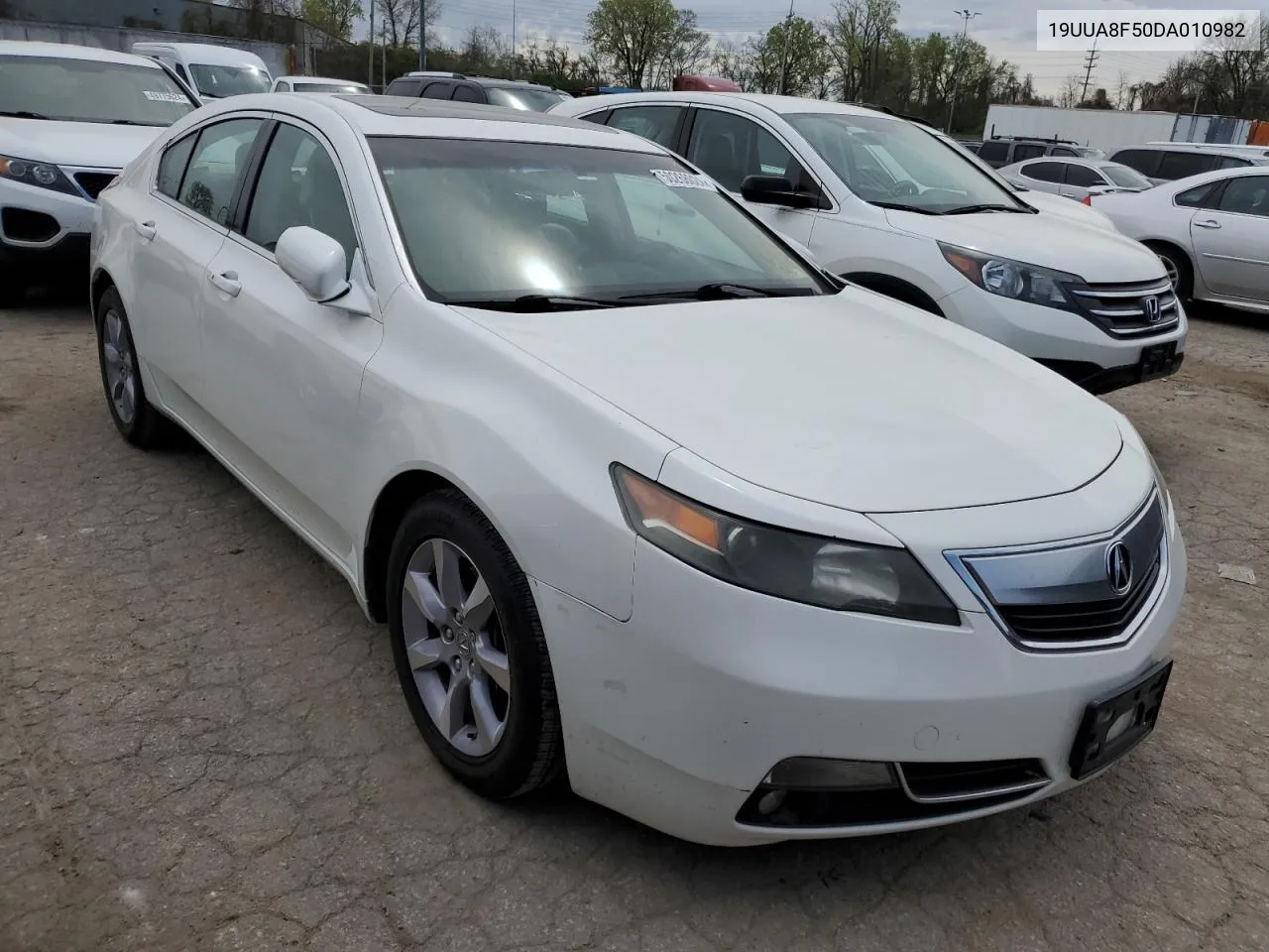 19UUA8F50DA010982 2013 Acura Tl Tech