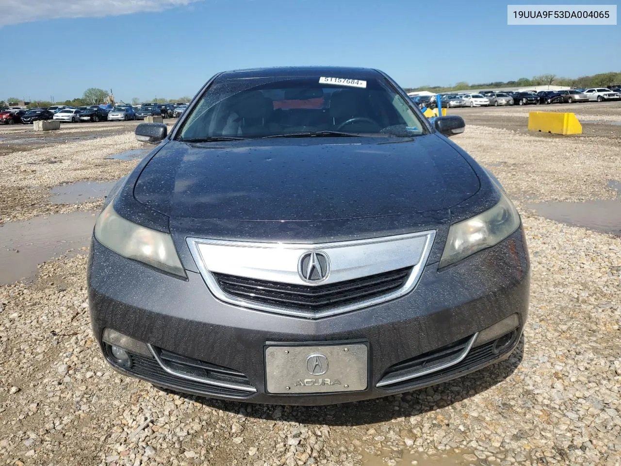 2013 Acura Tl Tech VIN: 19UUA9F53DA004065 Lot: 51157684