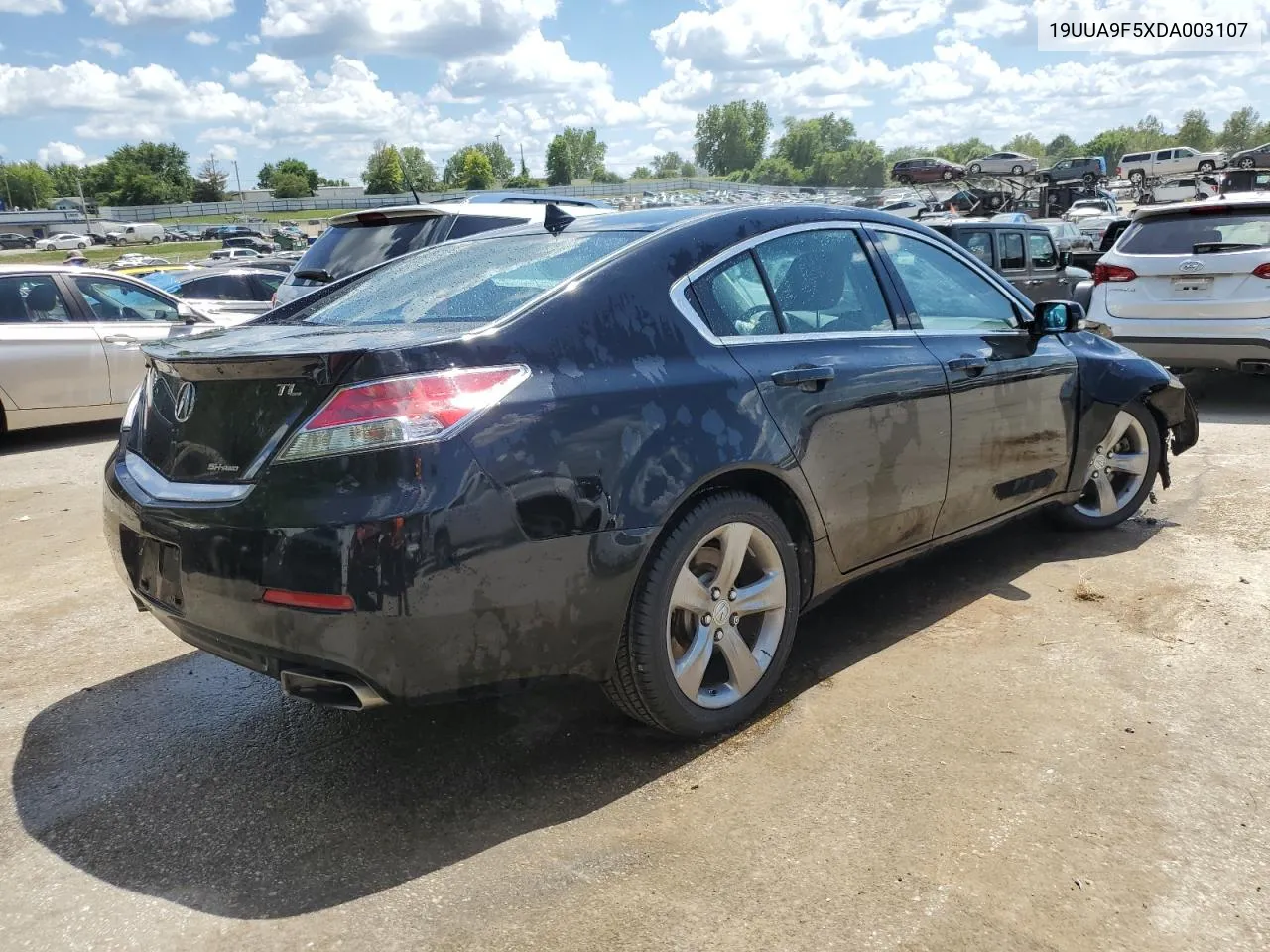 2013 Acura Tl Tech VIN: 19UUA9F5XDA003107 Lot: 58662714