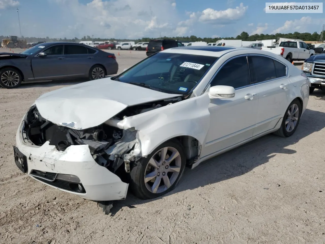 2013 Acura Tl Tech VIN: 19UUA8F57DA013457 Lot: 61211844