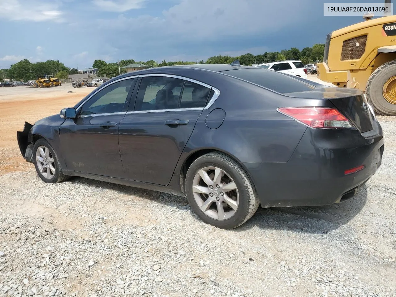 2013 Acura Tl VIN: 19UUA8F26DA013696 Lot: 62410144