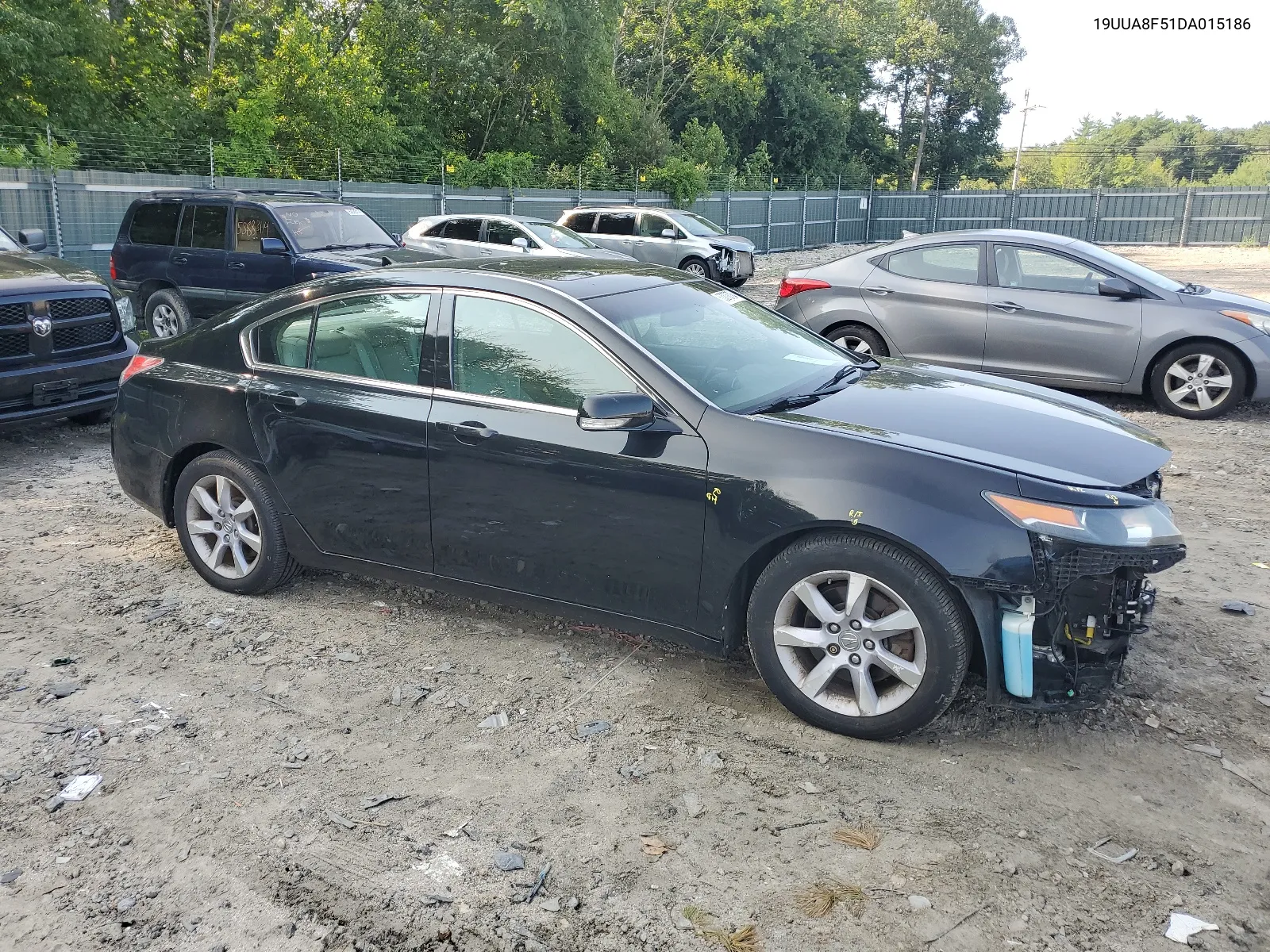 2013 Acura Tl Tech VIN: 19UUA8F51DA015186 Lot: 63270724