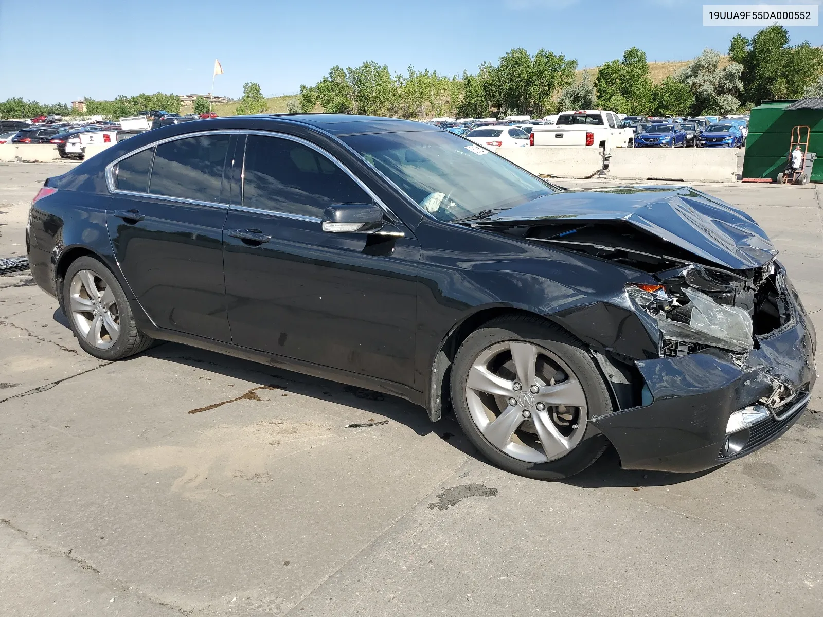 2013 Acura Tl Tech VIN: 19UUA9F55DA000552 Lot: 65192314