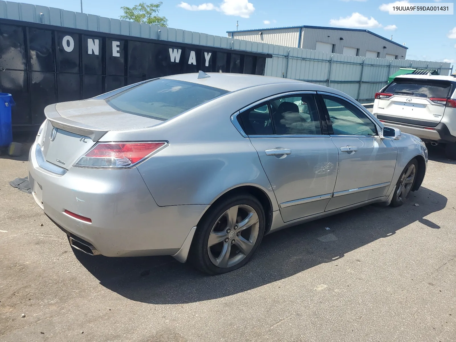 2013 Acura Tl Tech VIN: 19UUA9F59DA001431 Lot: 66663864