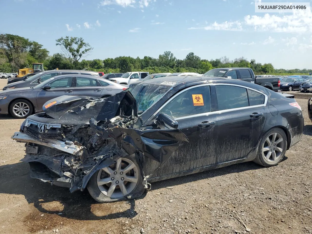 2013 Acura Tl VIN: 19UUA8F29DA014986 Lot: 68051254