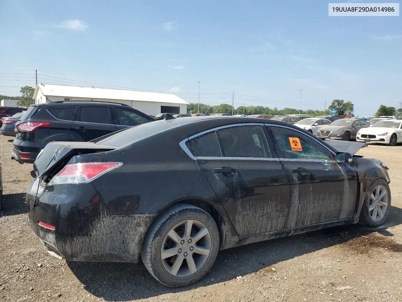 2013 Acura Tl VIN: 19UUA8F29DA014986 Lot: 68051254