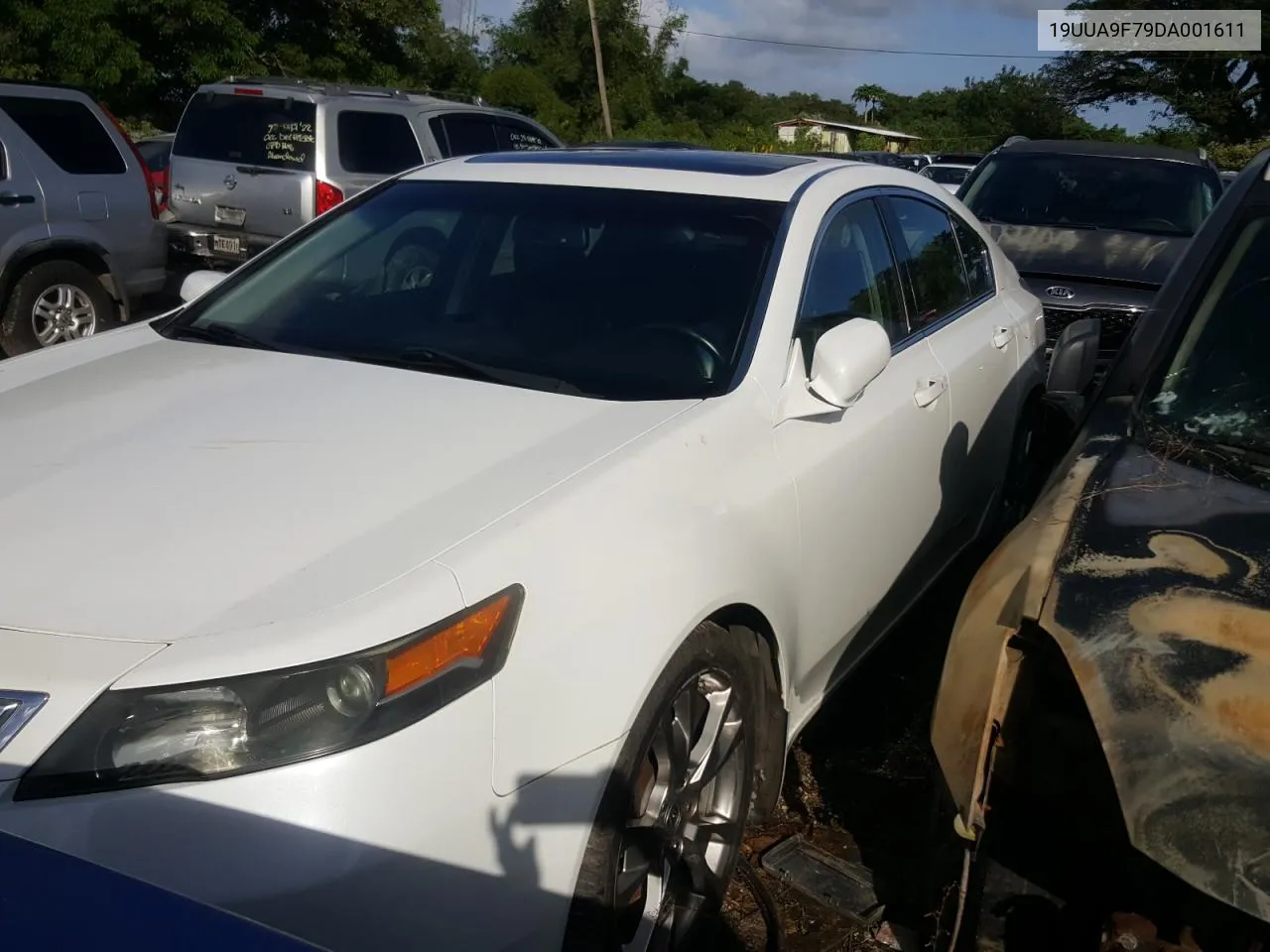 2013 Acura Tl Advance VIN: 19UUA9F79DA001611 Lot: 68933882