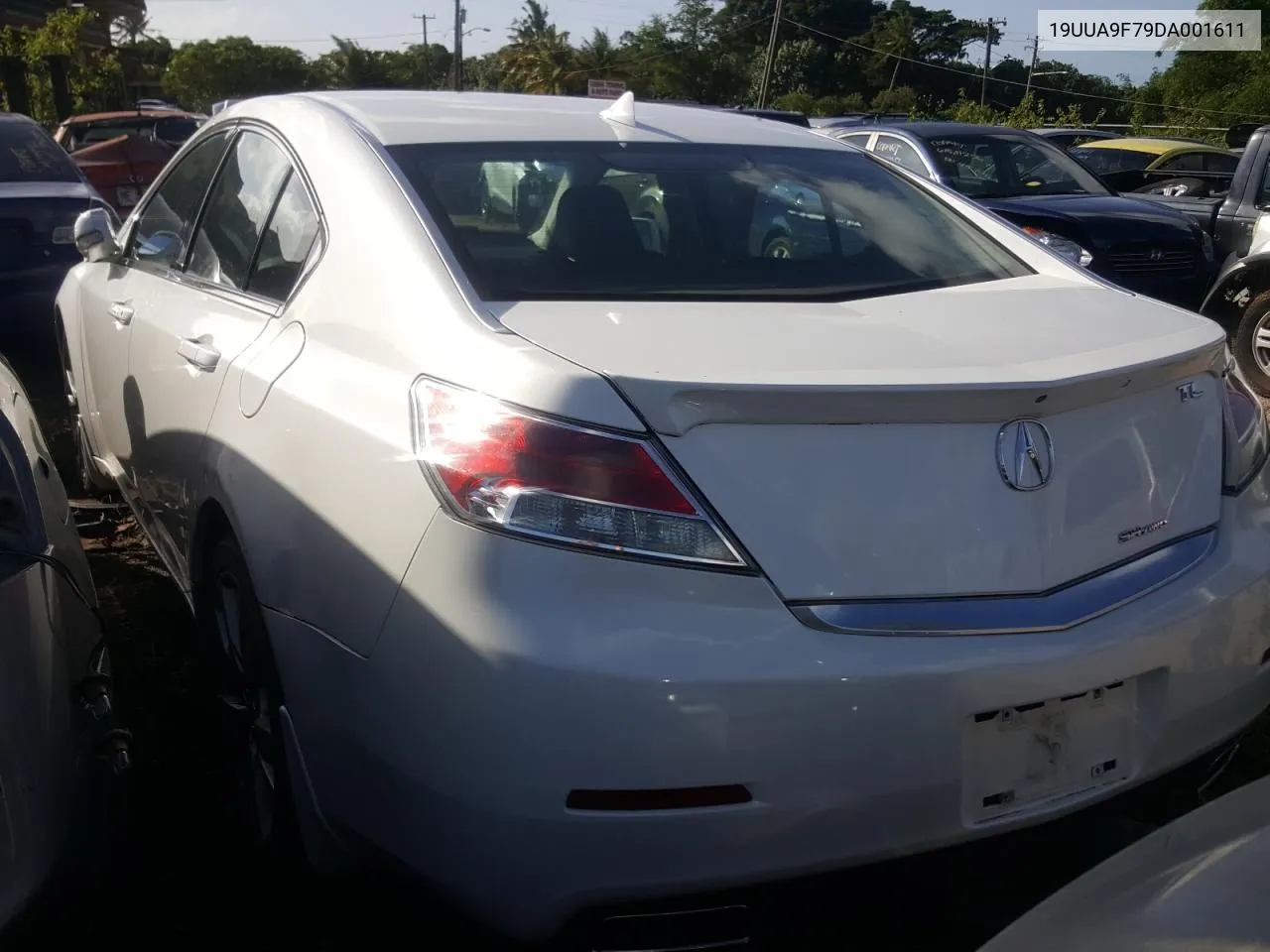 2013 Acura Tl Advance VIN: 19UUA9F79DA001611 Lot: 68933882