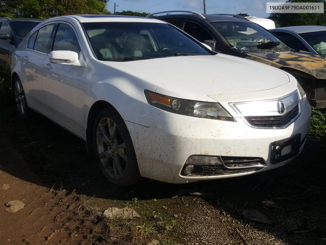 2013 Acura Tl Advance VIN: 19UUA9F79DA001611 Lot: 68933882