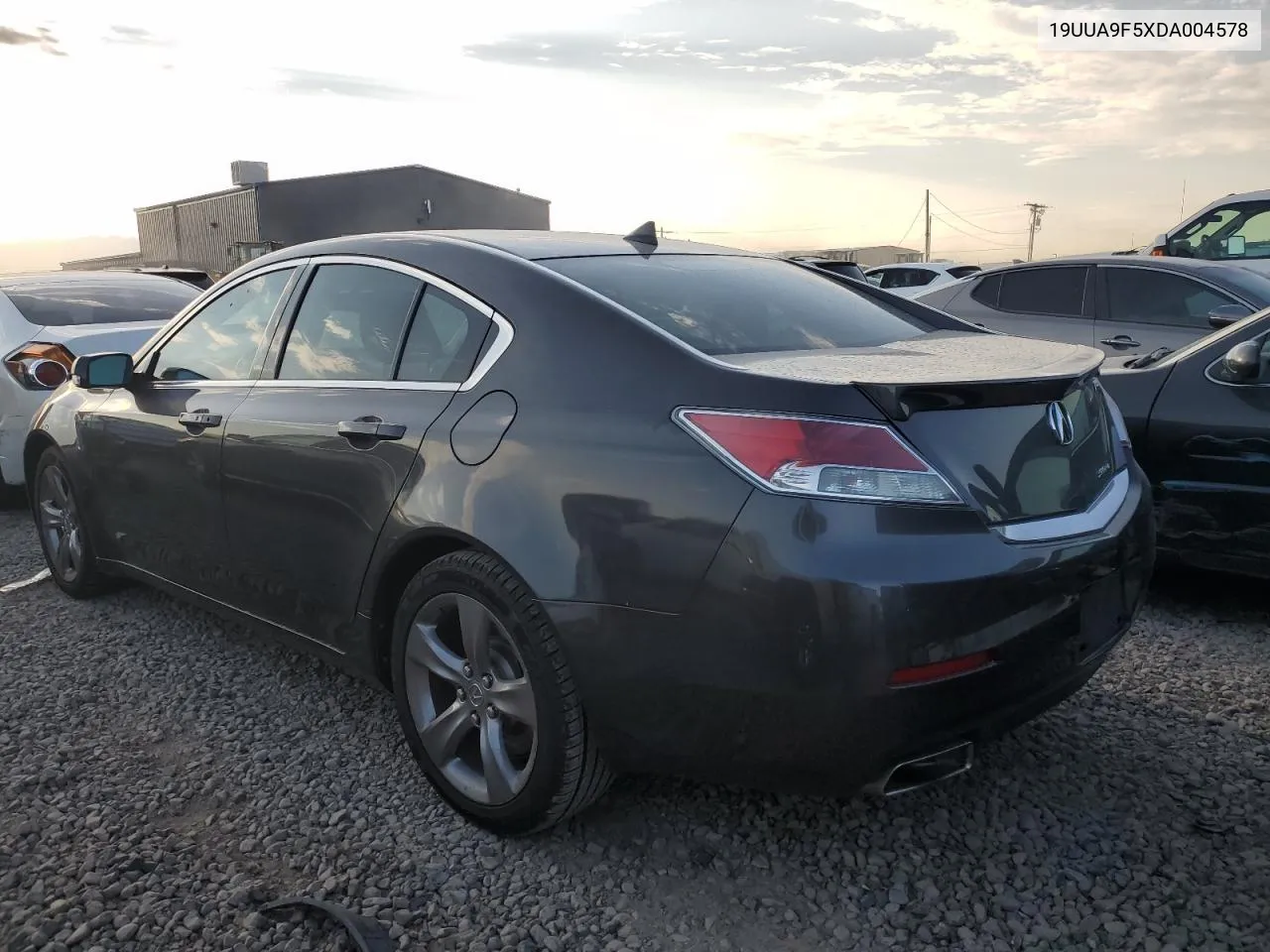 2013 Acura Tl Tech VIN: 19UUA9F5XDA004578 Lot: 70489864