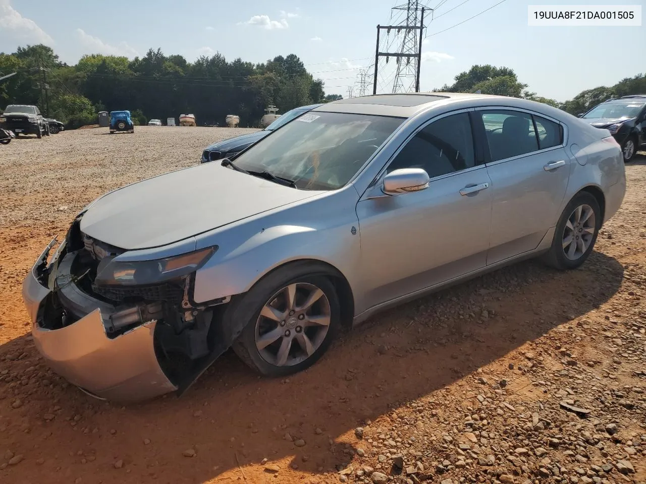 2013 Acura Tl VIN: 19UUA8F21DA001505 Lot: 71671344