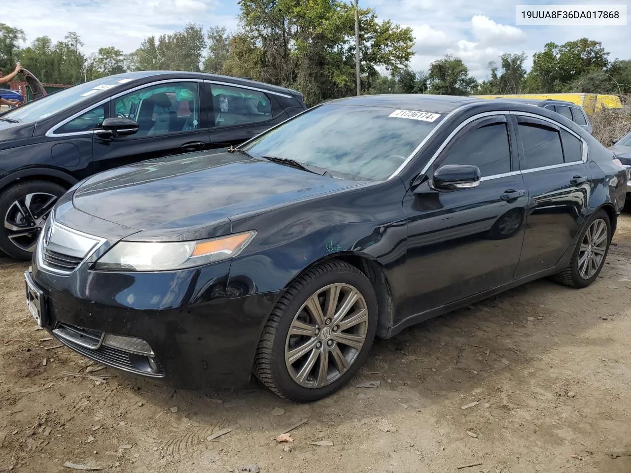 2013 Acura Tl Se VIN: 19UUA8F36DA017868 Lot: 71736174