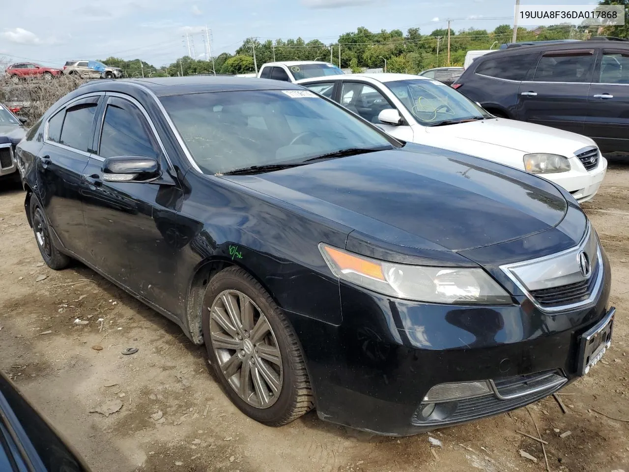 2013 Acura Tl Se VIN: 19UUA8F36DA017868 Lot: 71736174