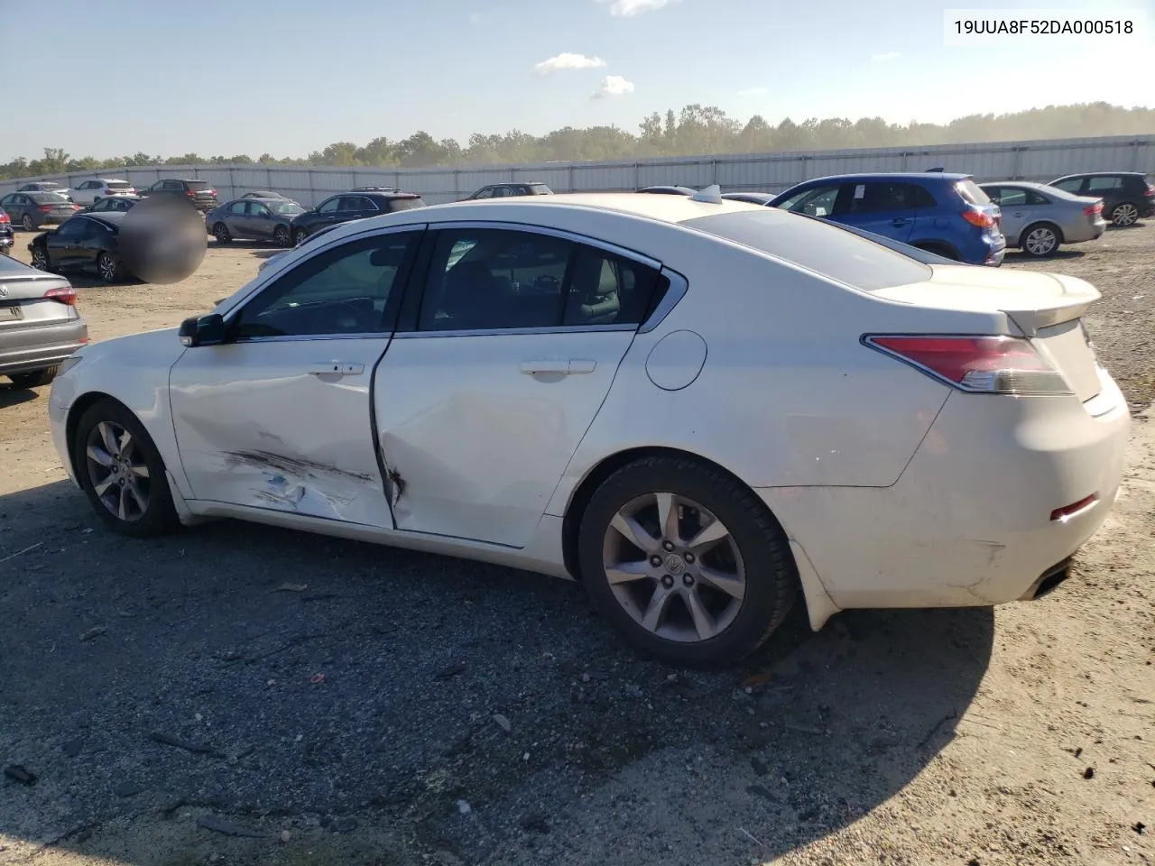 2013 Acura Tl Tech VIN: 19UUA8F52DA000518 Lot: 74720504