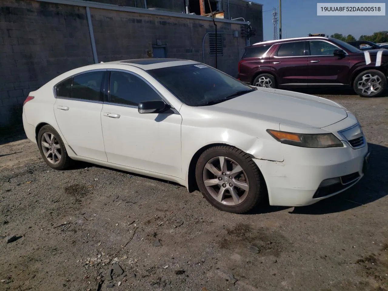 2013 Acura Tl Tech VIN: 19UUA8F52DA000518 Lot: 74720504