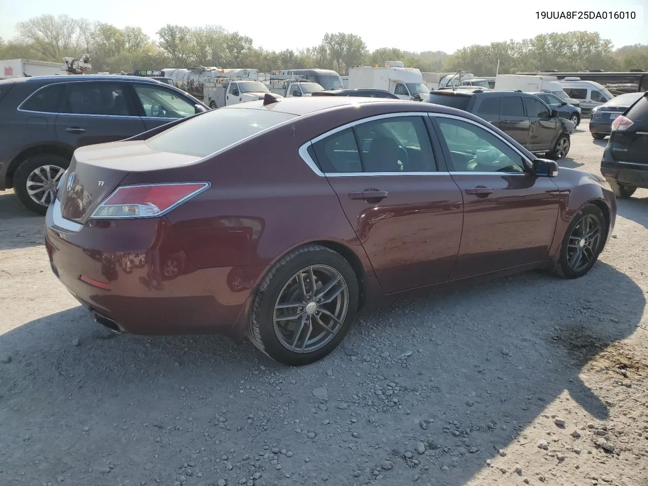 2013 Acura Tl VIN: 19UUA8F25DA016010 Lot: 75198464