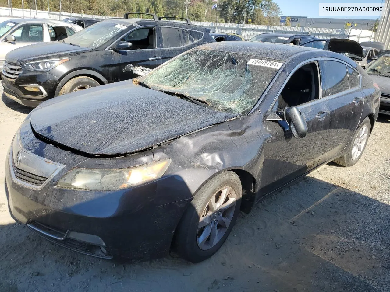 2013 Acura Tl VIN: 19UUA8F27DA005090 Lot: 75408784